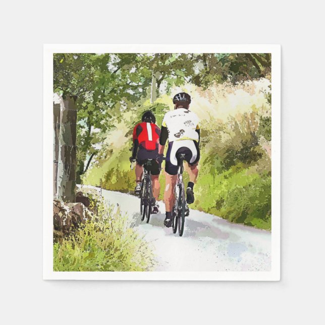 CYCLING PAPER NAPKINS (Front)