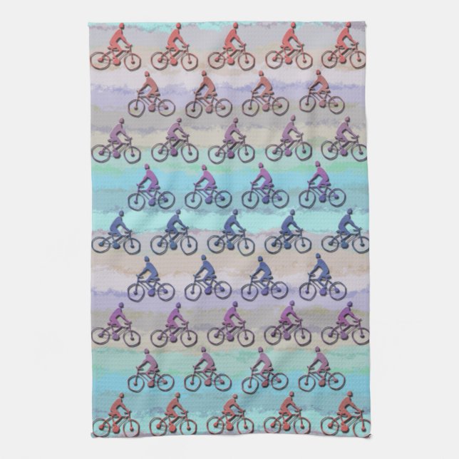 CYCLING PATTERN TOWEL (Vertical)