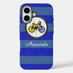 Cycling personalized iPhone 16 case