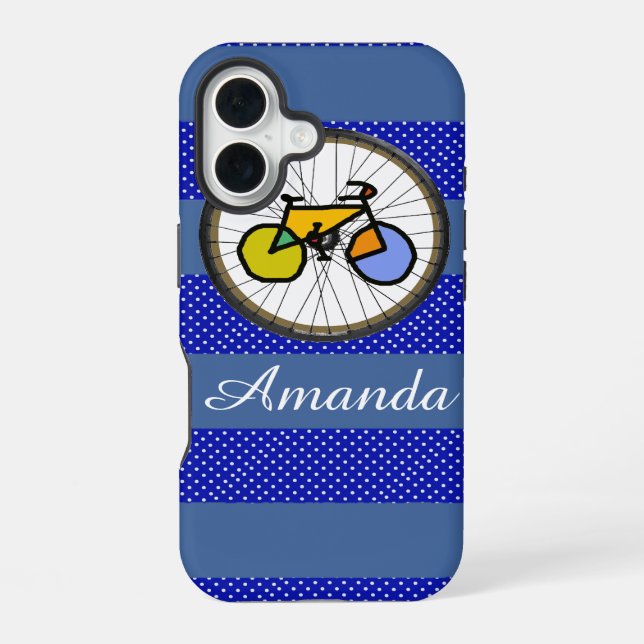 Cycling personalized iphone case (Back)