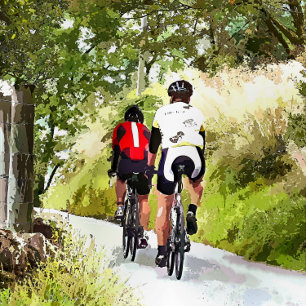 CYCLING PLAQUE