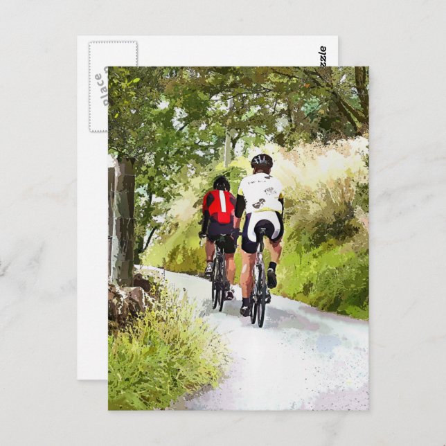 CYCLING POSTCARD (Front/Back)