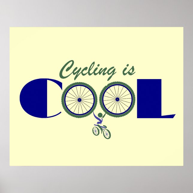 Cycling Poster Print (Front)