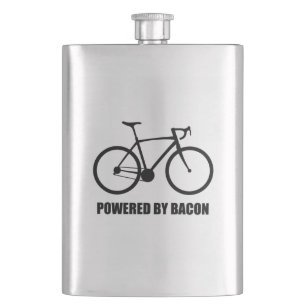 Cycling Powered By Bacon Flask