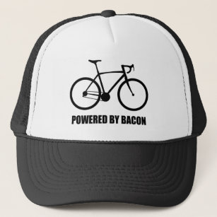 Cycling Powered By Bacon Trucker Hat