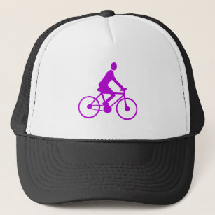 Cycling - Purple Trucker Hat
