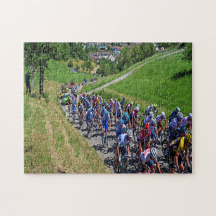 cycling race  jigsaw puzzle