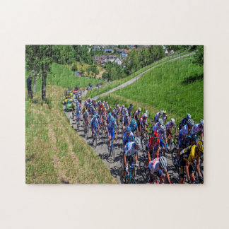 cycling race jigsaw puzzle