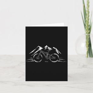 Cycling Racing Bicycle Motivation Mountain Bike Cl Card