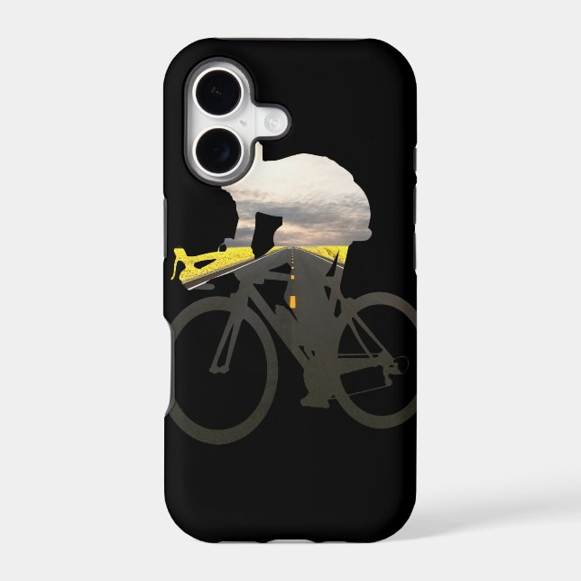Cycling road cyclists 01 iphone case (Back)