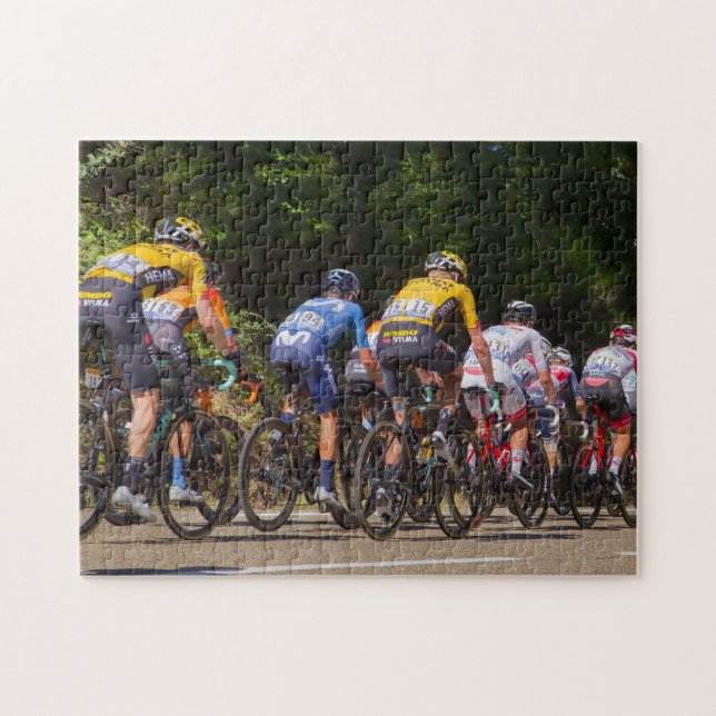 Cycling Road Race Jigsaw Puzzle (Horizontal)