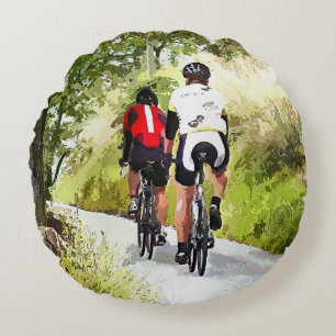 CYCLING ROUND PILLOW