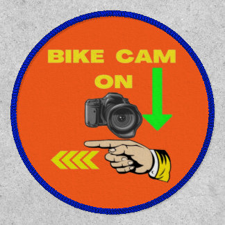 Cycling Safety 'Bike Cam On' Patch