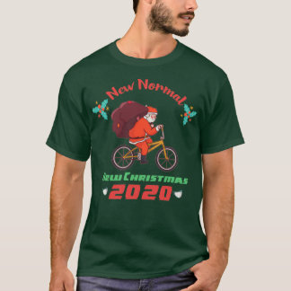 Cycling Santa 2020 Funny Christmas Christmas cy T-Shirt