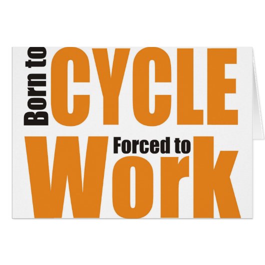 cycling shirt cards (Front Horizontal)