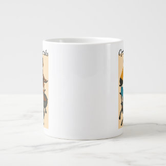 Cycling sistahs giant coffee mug