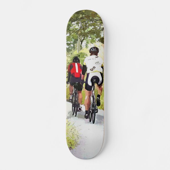 CYCLING SKATEBOARD DECK (Front)
