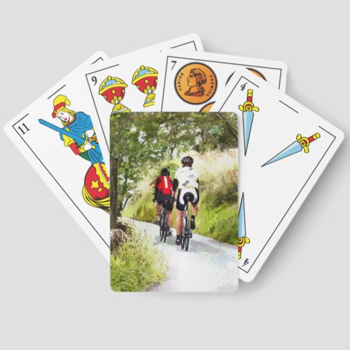 CYCLING SPANISH PLAYING CARDS