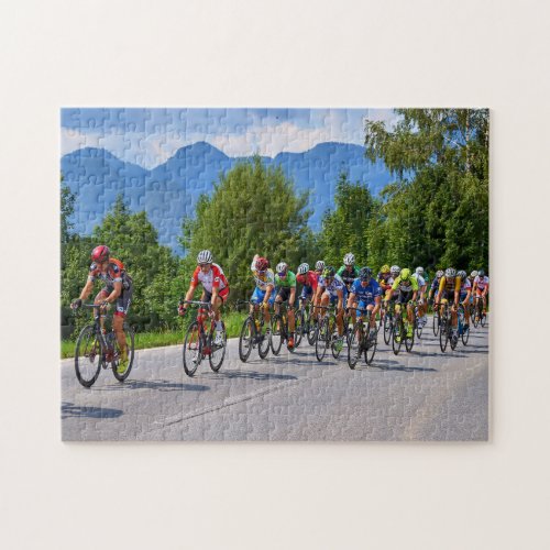 Cycling Sport Racing Jigsaw Puzzle