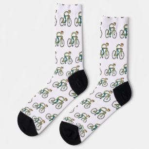 Cycling Stickman Socks