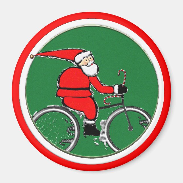 Cycling Stocking Stuffers Magnet (Front)