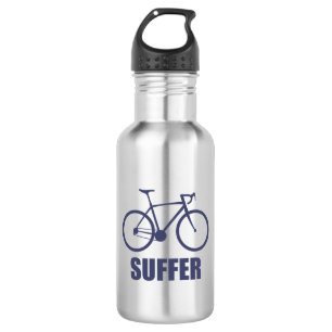 Cycling Suffer Stainless Steel Water Bottle