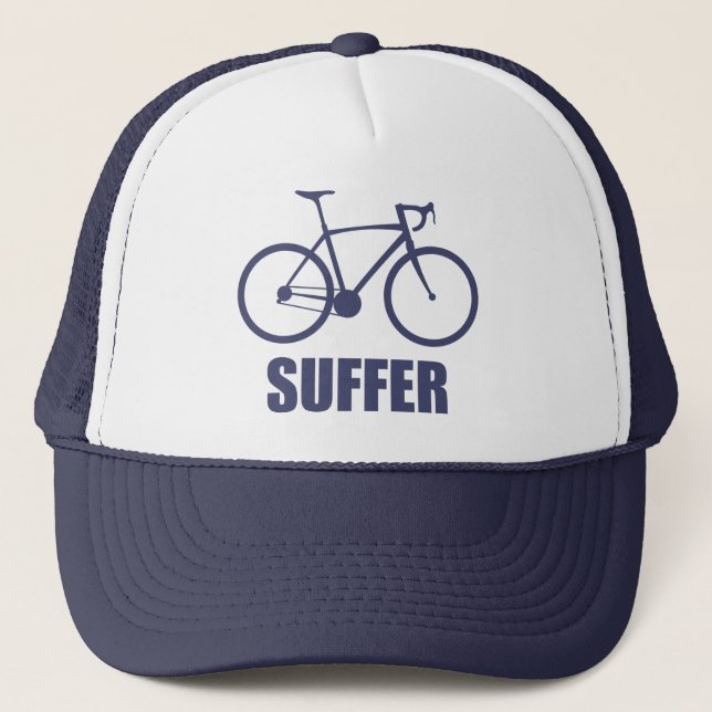Cycling Suffer Trucker Hat (Front)