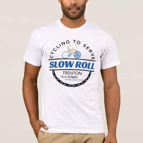 Cycling to Serve Trenton Slow Roll T_Shirt