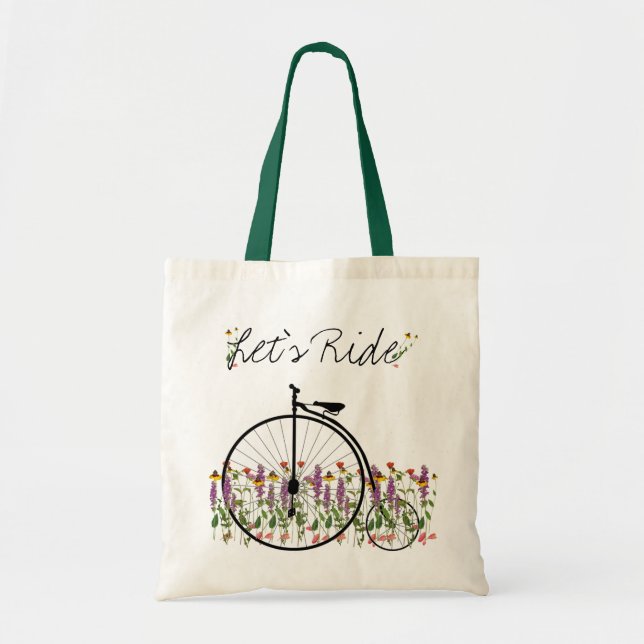 Cycling Tote Bag (Front)