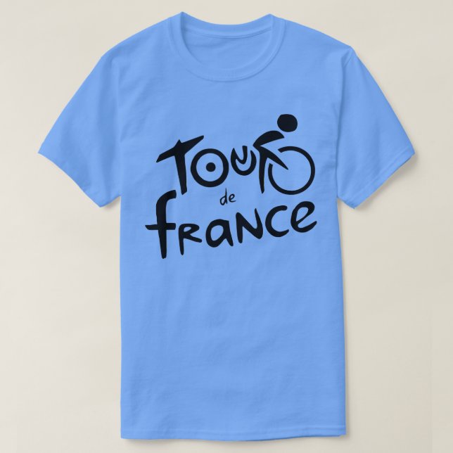 Cycling Tour De France T-Shirt (Design Front)