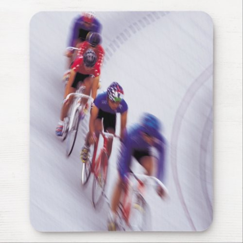 Cycling Track Race Bicycle Cycle Bicycling Mouse Pad