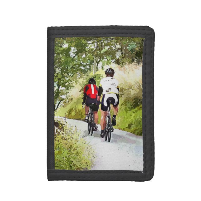 CYCLING TRI-FOLD WALLET (Front Vertical)