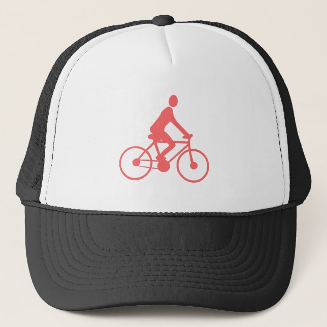 Cycling - Tropical Pink Trucker Hat (Front)