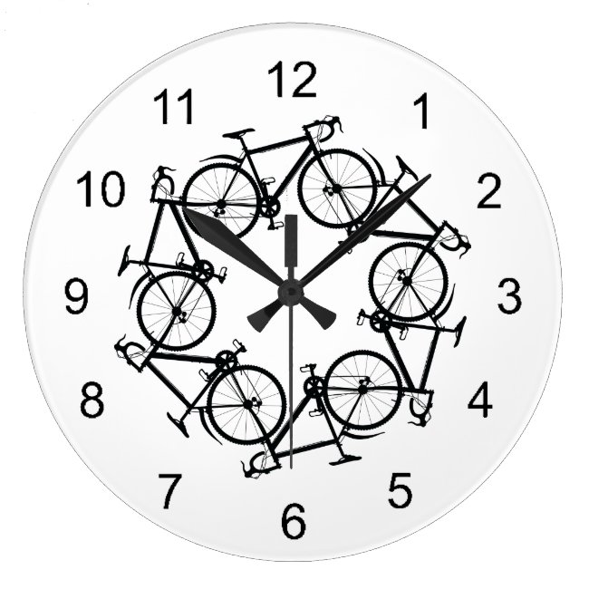 Cycling Wall Clock