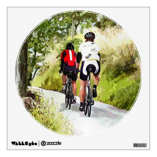 CYCLING WALL DECAL
