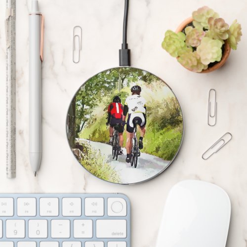 CYCLING  WIRELESS CHARGER 