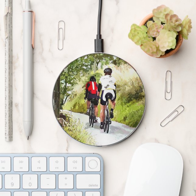 CYCLING  WIRELESS CHARGER  (Desk)