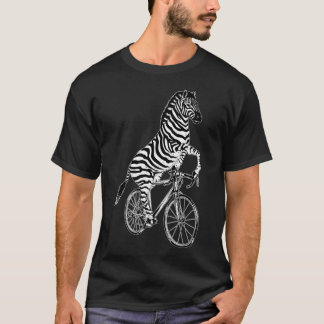 Cycling Zebra T-Shirt