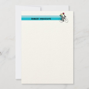 Cyclist #1 note card