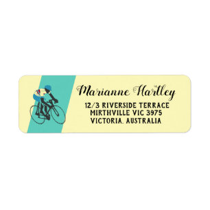Cyclist #3 label