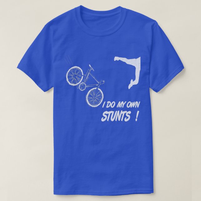 Cyclist bike bicycle crash accident humor funny bi T-Shirt (Design Front)