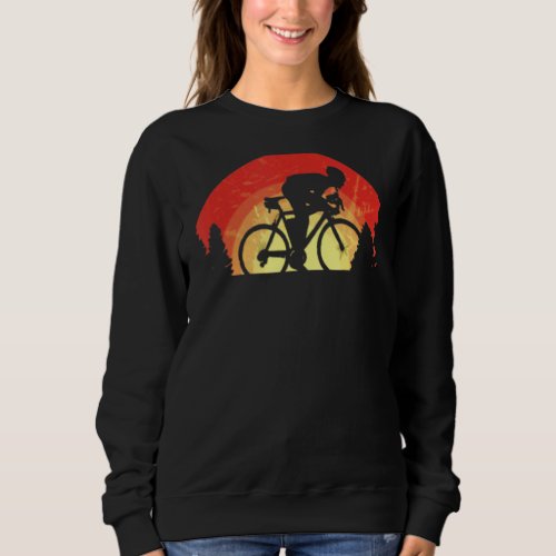 Cyclist Biker Mountain Biking Sweatshirt