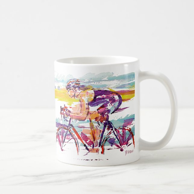 Cyclist Coffee Mug (Right)