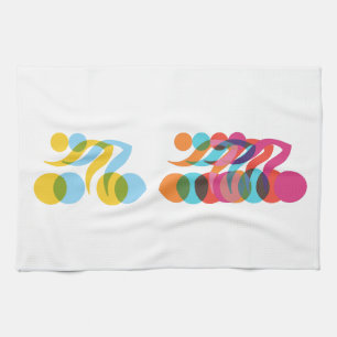 Cyclist cool and unique design towel