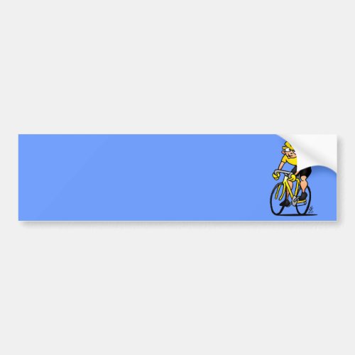 Cyclist _ Cycling Bumper Sticker