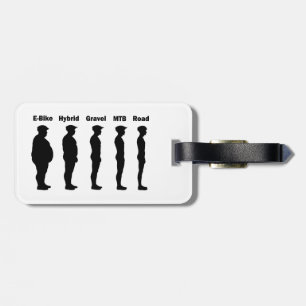 Cyclist Evolution Roadie Luggage Tag