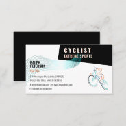 Cyclist Extreme Sports | Professional Cyclist Business Card at Zazzle