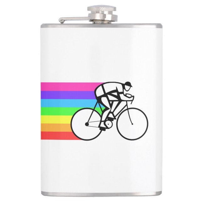 Cyclist Flask (Front)