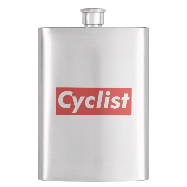 Cyclist Flask (Front)