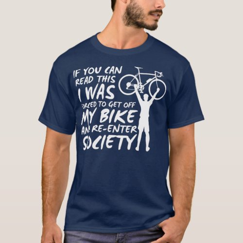 Cyclist Funny Cycling Bicycling  2  T_Shirt